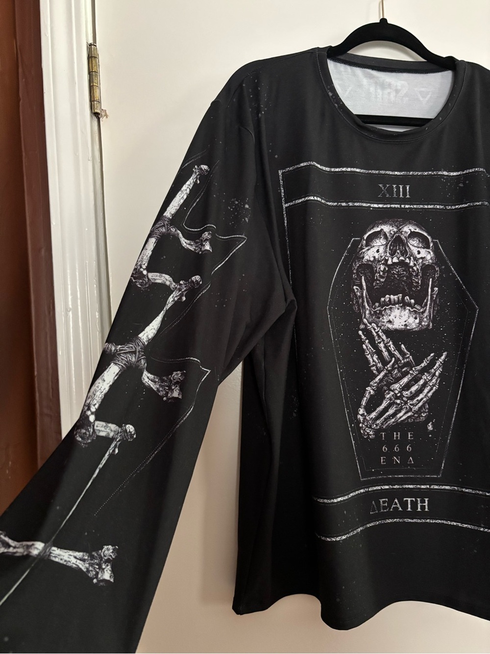 BlackMilk Clothing Long Sleeve BFT Death Card - Picture 3 of 4